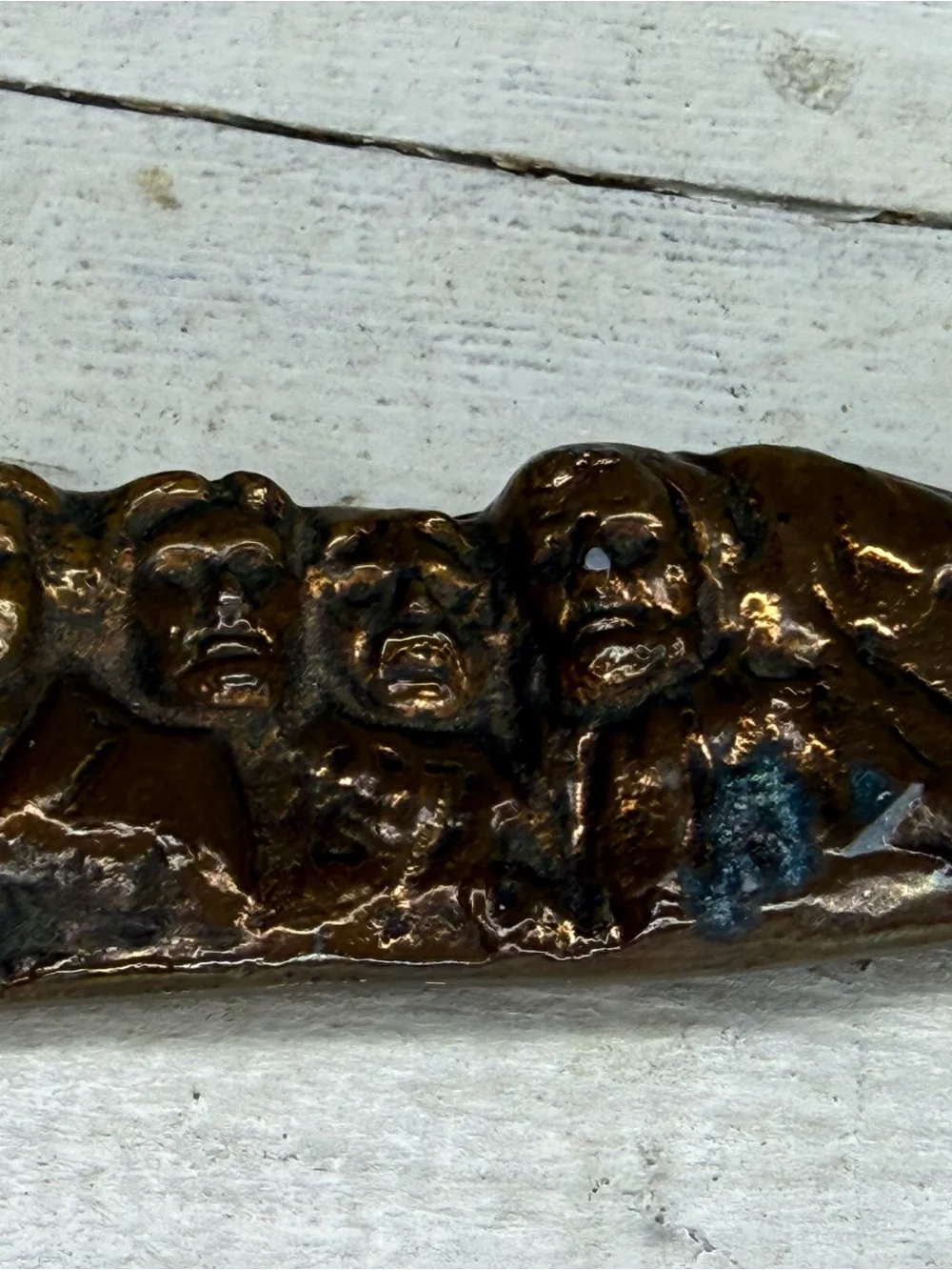 Vintage Mount Rushmore National Memorial Copper letter opener souvenir